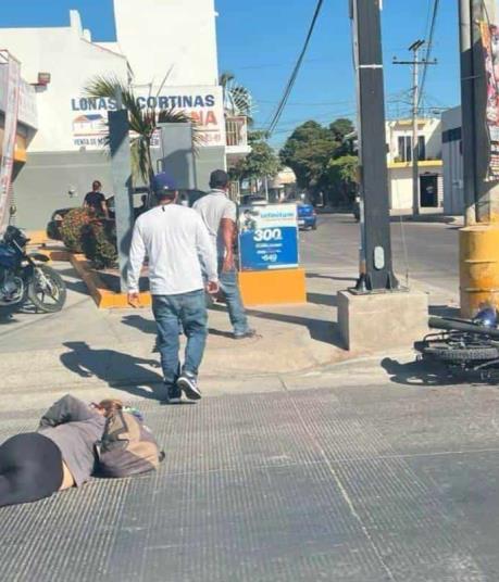 Doble accidente en la avenida Gabriel Leyva de Mazatlán moviliza a Cruz Roja
