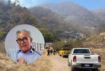 Rocha Moya envía condolencias a familia de Jonathan, víctima del incendio en Concordia