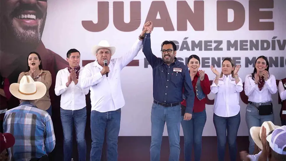 Con 44 puntos de ventaja Juan de Dios Gámez encabeza encuesta. | FOTO: Luz Noticias.