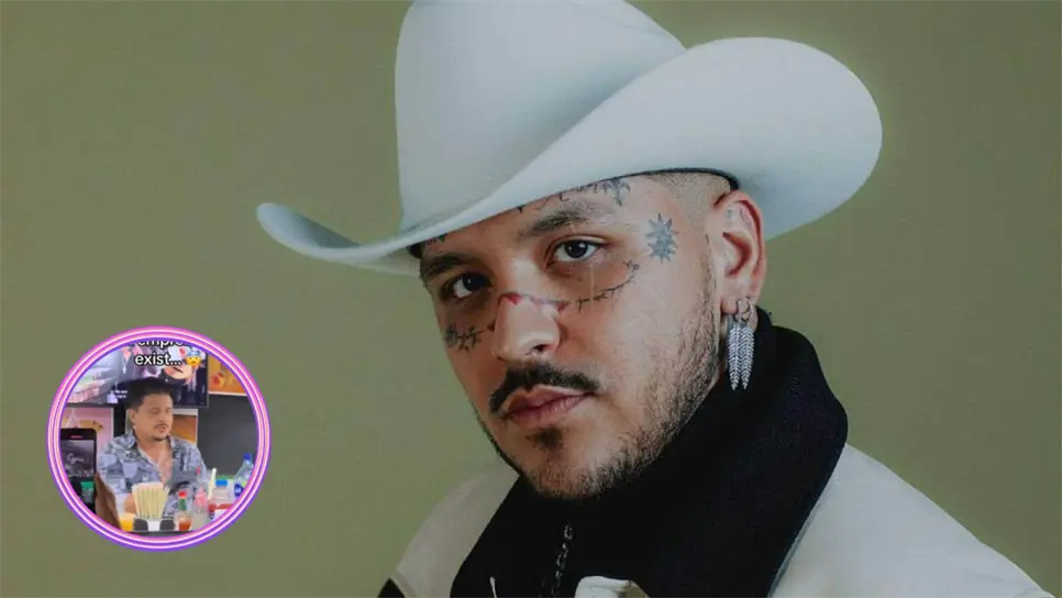 FOTO: El doble de Christian Nodal.