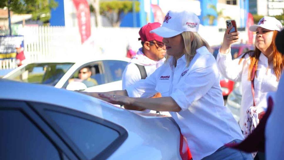 Estrella Palacios, candidata de Morena prioriza mejorar el alumbrado público en Mazatlán