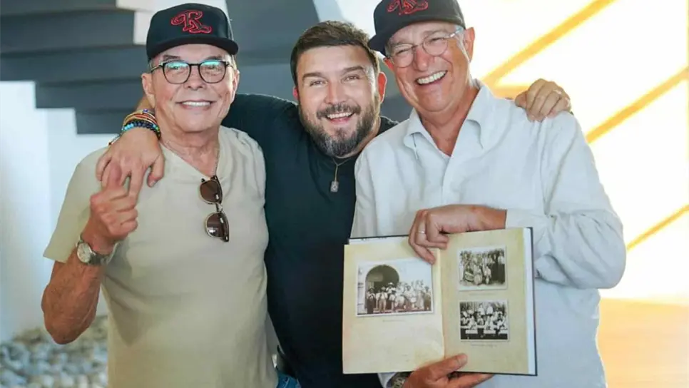 FOTO: Ricardo Salinas Pliego, Ernesto Coppel y Poncho Lizárraga.