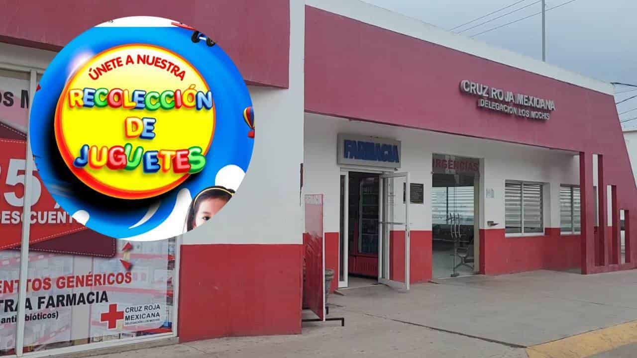Cruz Roja Los Mochis invita a donar juguetes para el Día del Niño. | FOTO: Cortesía.