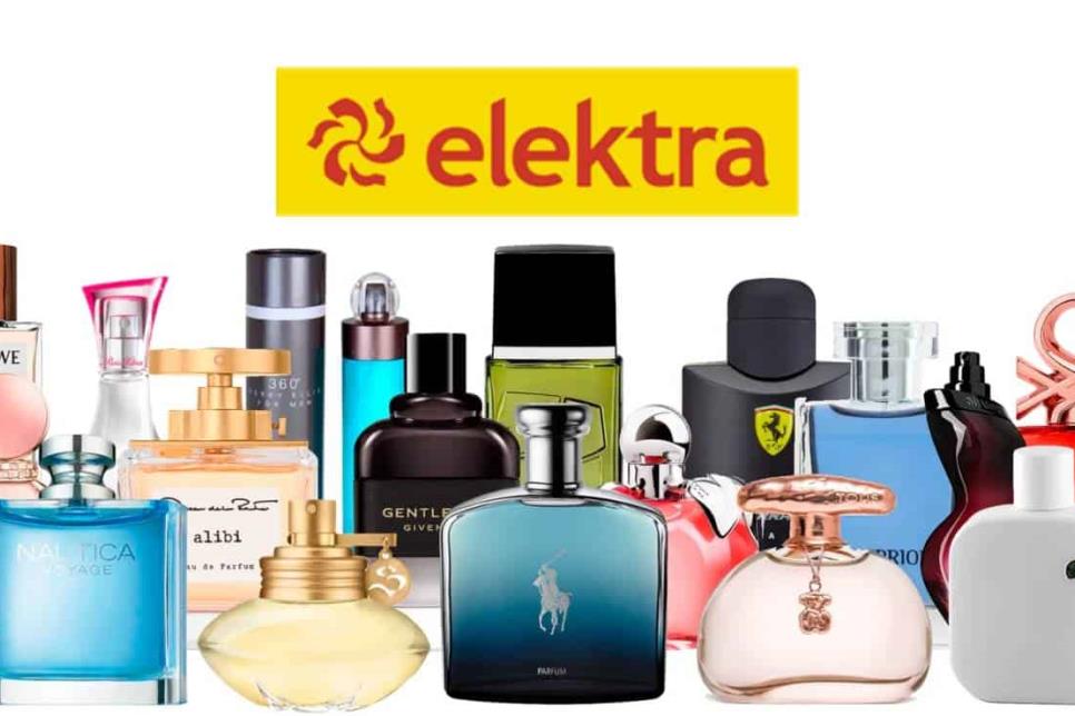 Perfumes de lujo que Elektra remata en lo que resta de abril
