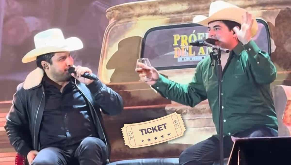 Julión Álvarez y Alfredo Olivas.