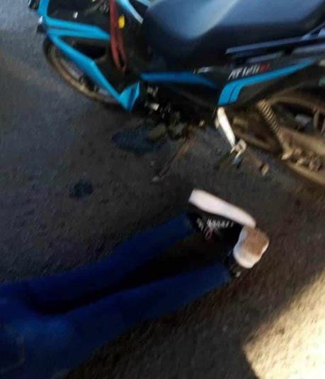 Automovilista atropella a mujer motociclista que viajaba con su hijo en Mazatlán