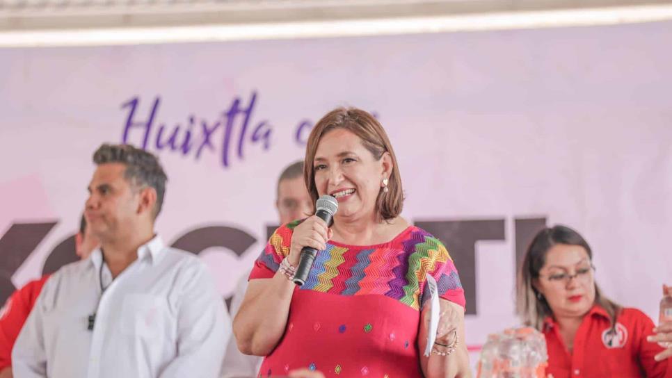 Xóchitl Gálvez estará en Mazatlán y Culiacán; conoce su agenda