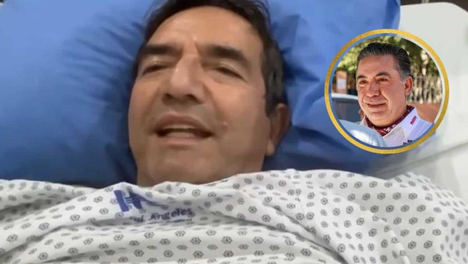 «Desde el hospital», Cuén le responde a Enrique Inzunza sobre la desaparición del PAS | VIDEO