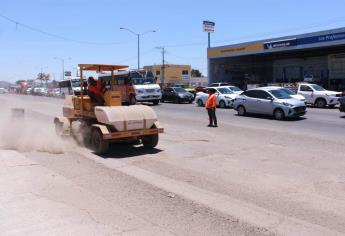 Restringen la circulación en libramiento Colosio de Mazatlán por labores de mantenimiento