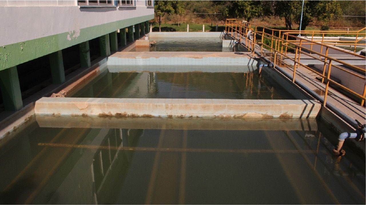 Planta de aguas residuales Mexinol-Japama en Los Mochis. | FOTO: Luz Noticias.