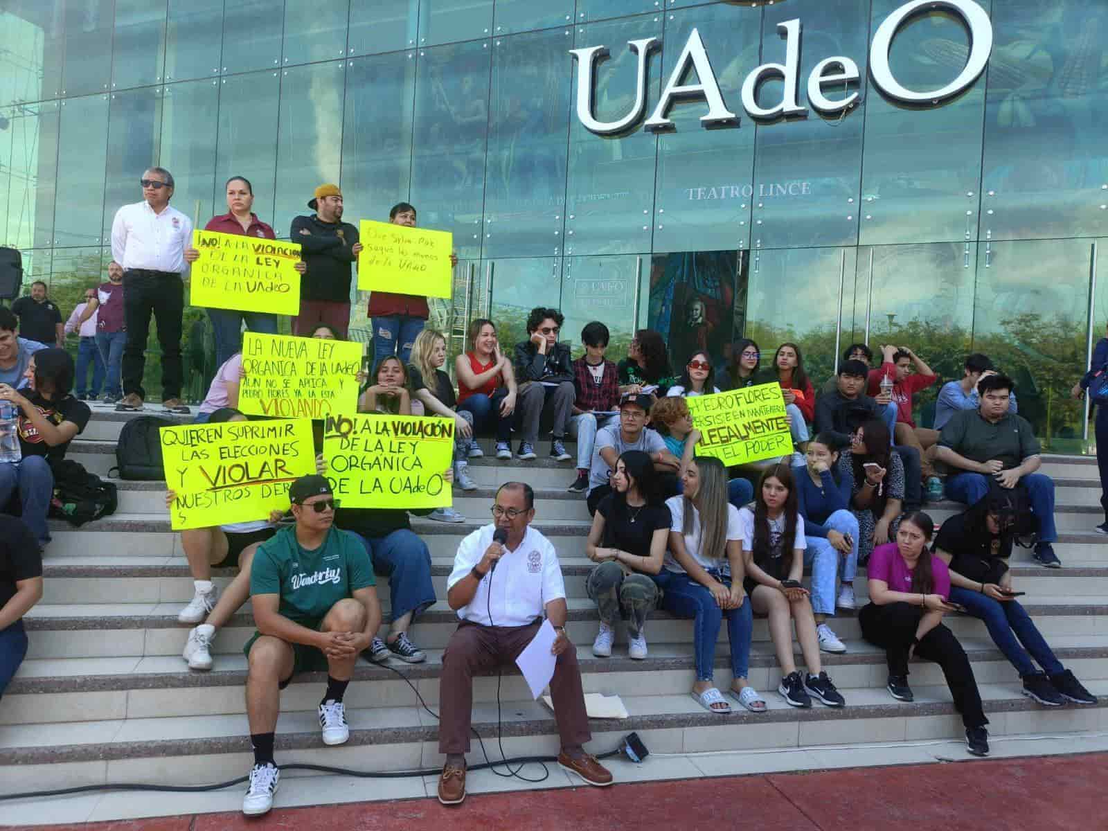 Los estudiantes buscan recibir un trato justo. FOTO: Luz Noticias