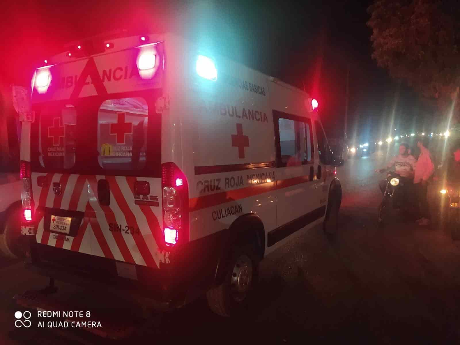 El sujeto fue trasladado al hospital. FOTO: Luz Noticias