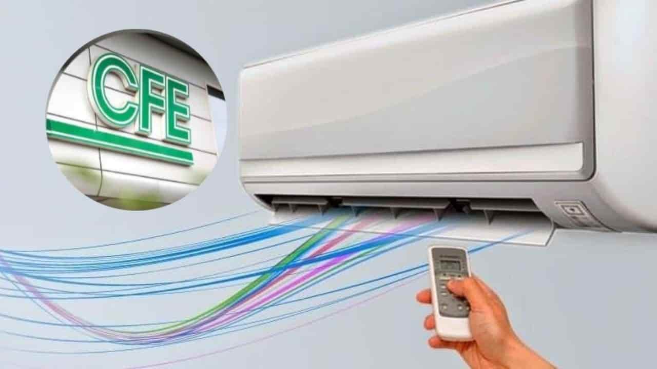 CFE: esta es la temperatura ideal del aire acondicionado. | FOTO: Temática.