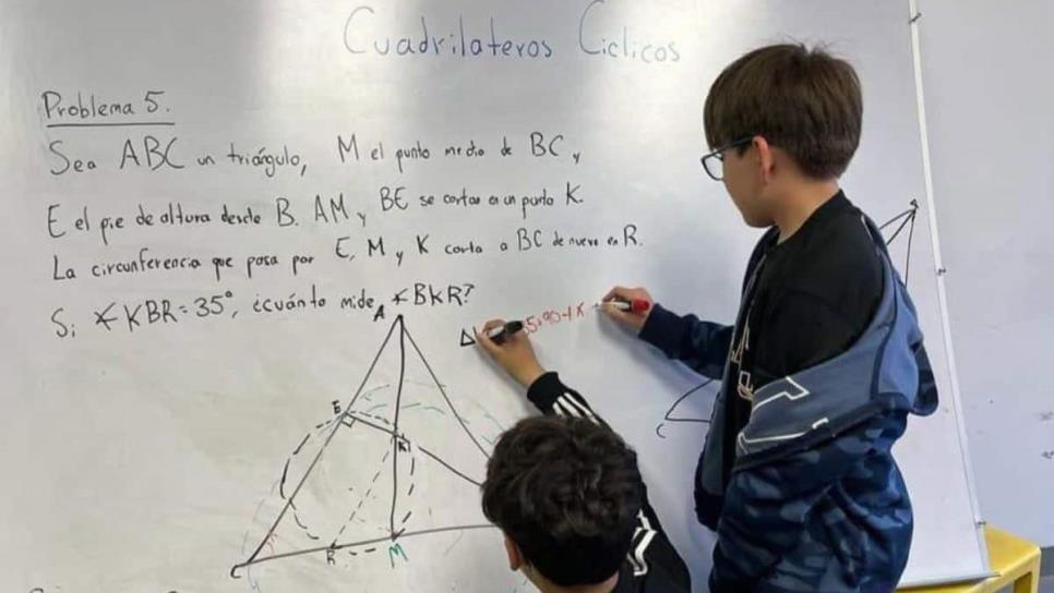 Niño de Los Mochis representará a México en Competencia Internacional de Matemáticas