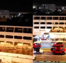 Conoce el hotel abandonado construido con material radiactivo en pleno malecón de Mazatlán | VIDEO 