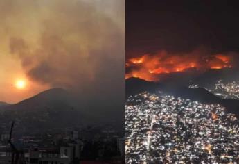 Impactantes imágenes de los incendios forestales azotan Acapulco y Chilpancingo | VIDEO