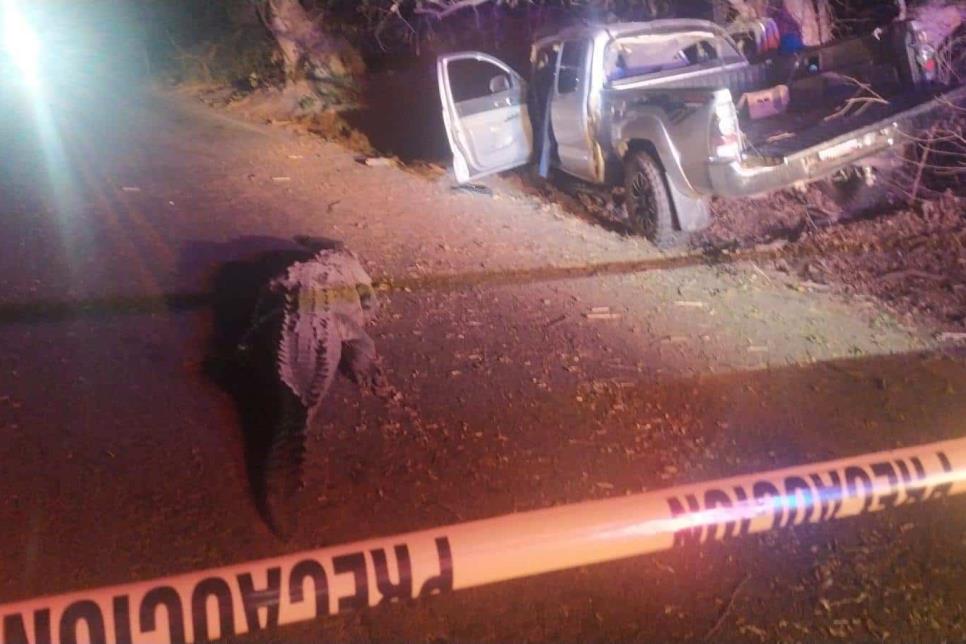 Familia arrolla un cocodrilo en Eldorado; mueren tres personas y hay cuatro heridos