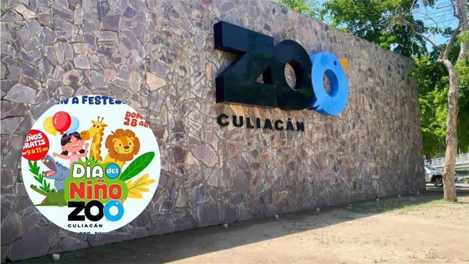Niños entrarán GRATIS al Zoológico de Culiacán para festejar su día. | FOTO: Luz Noticias.