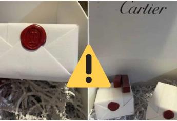 Joven que compró aretes Cartier en 237 pesos presume su adquisición | VIDEO