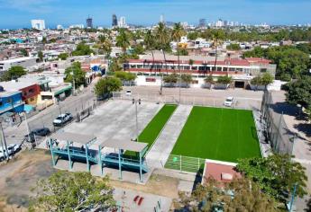 Rehabilitan espacios deportivos en pro de la niñez y juventud de Mazatlán