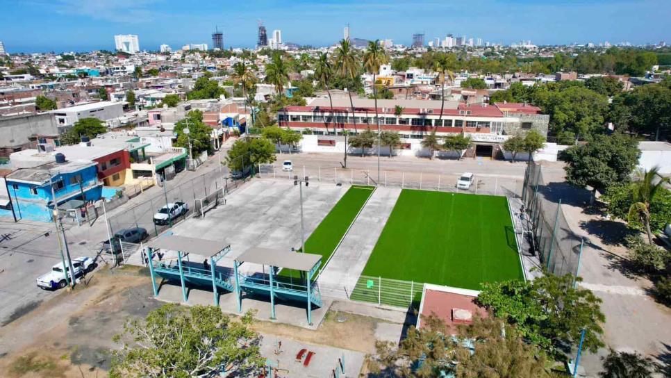 Rehabilitan espacios deportivos en pro de la niñez y juventud de Mazatlán