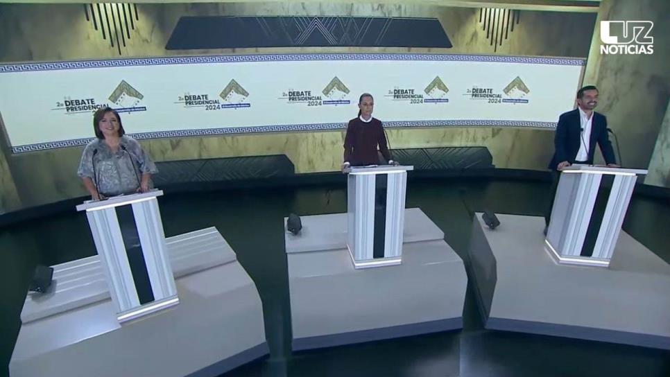 Segundo debate presidencial EN VIVO de las elecciones de México 2024