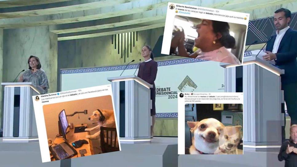 Mejores memes del segundo debate presidencial entre Xóchitl Gálvez, Claudia Sheinbaum y Máynez