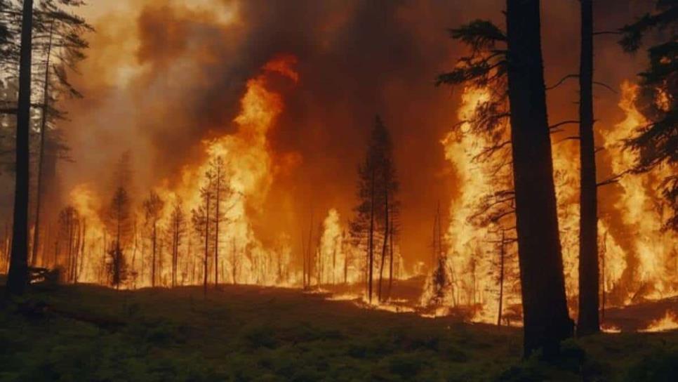 Dos incendios forestales permanecen activos en Sinaloa; tienen más de un mes