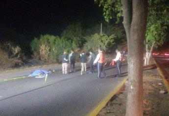 Muere atropellado cuando juntaba botes de aluminio en Yebavito, Navolato