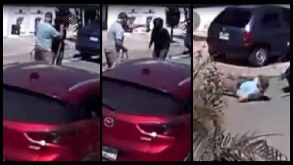 Balean a ciudadano norteamericano tras asalto en la Zona Dorada de Mazatlán | VIDEO