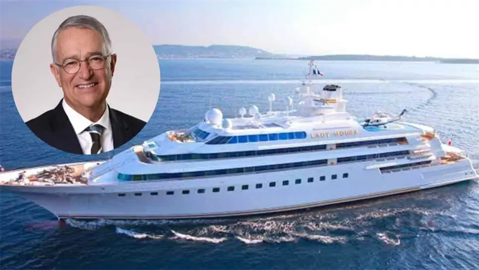 Este es el yate del Tío Richi que compara con el Tren Maya de AMLO. | FOTO: Twitter.