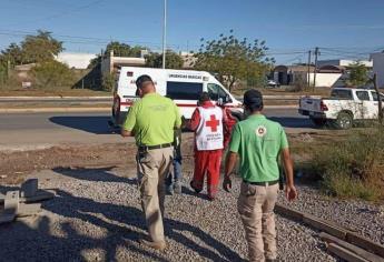 Albañil cae de las alturas en una construcción en Los Mochis 