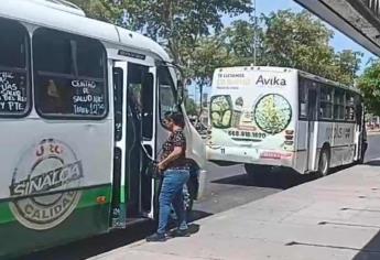 «¿Camiones con aire en Los Mochis? Es como sacarte la Lotería»: usuarios deshidratados