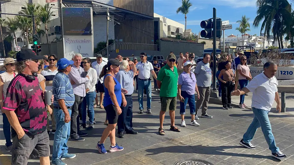 La manifestación fue pacífica. FOTO: Luz Noticias