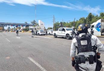 Llegan agentes de la FGR a la caseta de Costa Rica a tomar evidencias