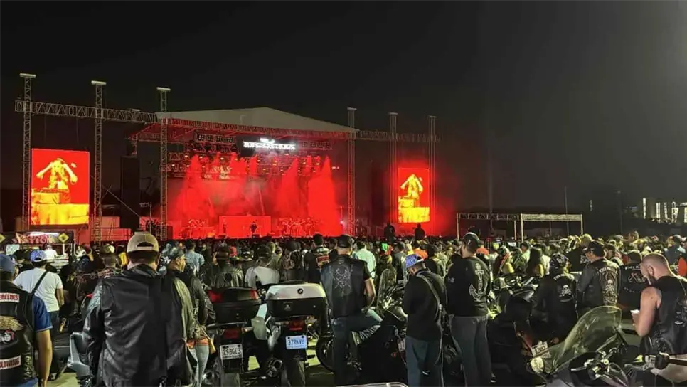 El primer concierto de la Semana de la Moto.