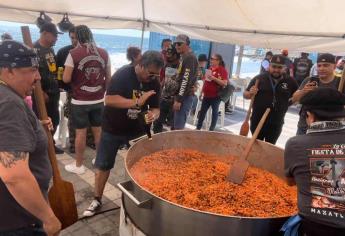 Con tradicional marlín en escabeche reciben a visitantes de la Semana Internacional de la Moto Mazatlán 2024