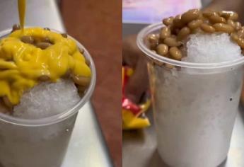 Raspado de caldito de frijol; ¿Te animas a probarlo? | VIDEO