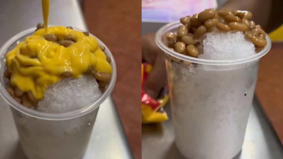 Raspado de caldito de frijol; ¿Te animas a probarlo? | VIDEO