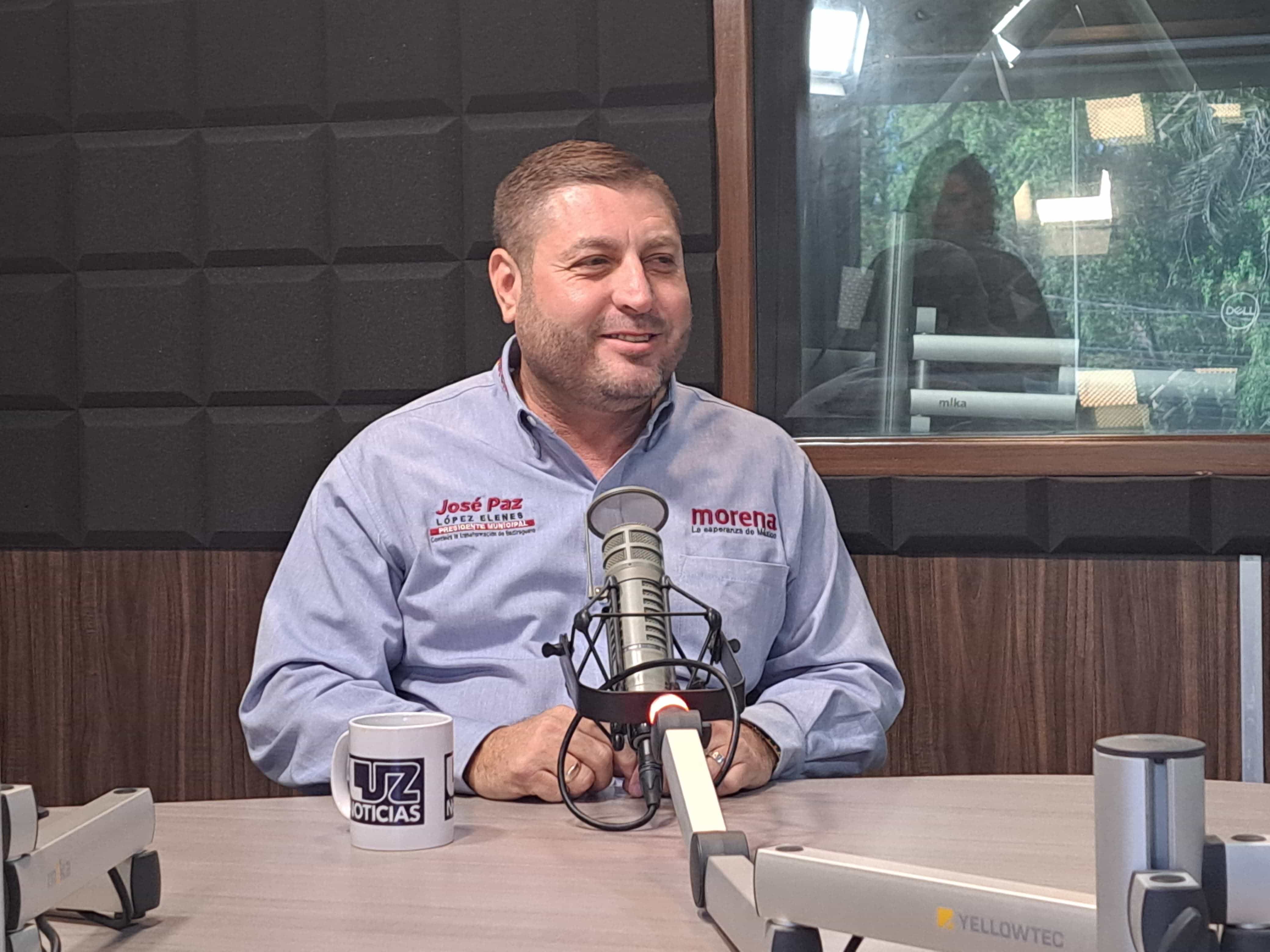 José Paz busca la reelección en Badiraguato. FOTO: Luz Noticias