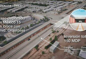 Nuevo Paso Deprimido México 15 en Culiacán: ¿cuándo estará lista esta megaobra?