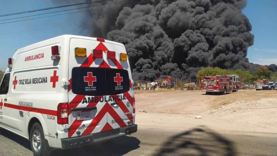 Megaincendio en Culiacán se originó por un almacén de diésel: Protección Civil