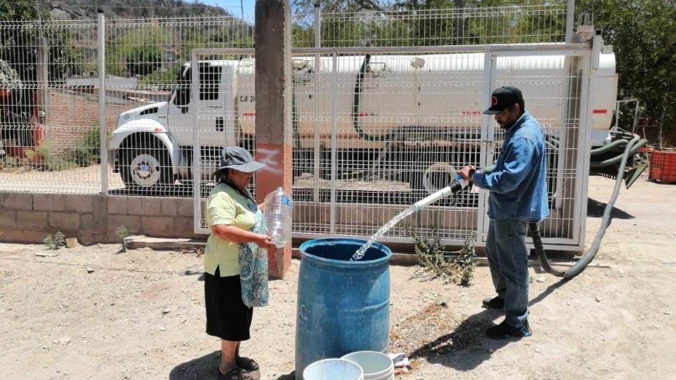 Se regulariza servicio de agua en comunidades rurales de Ahome