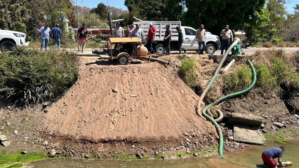 Conagua recomienda suspender servicio de agua por las noches en potabilizadoras de Ahome