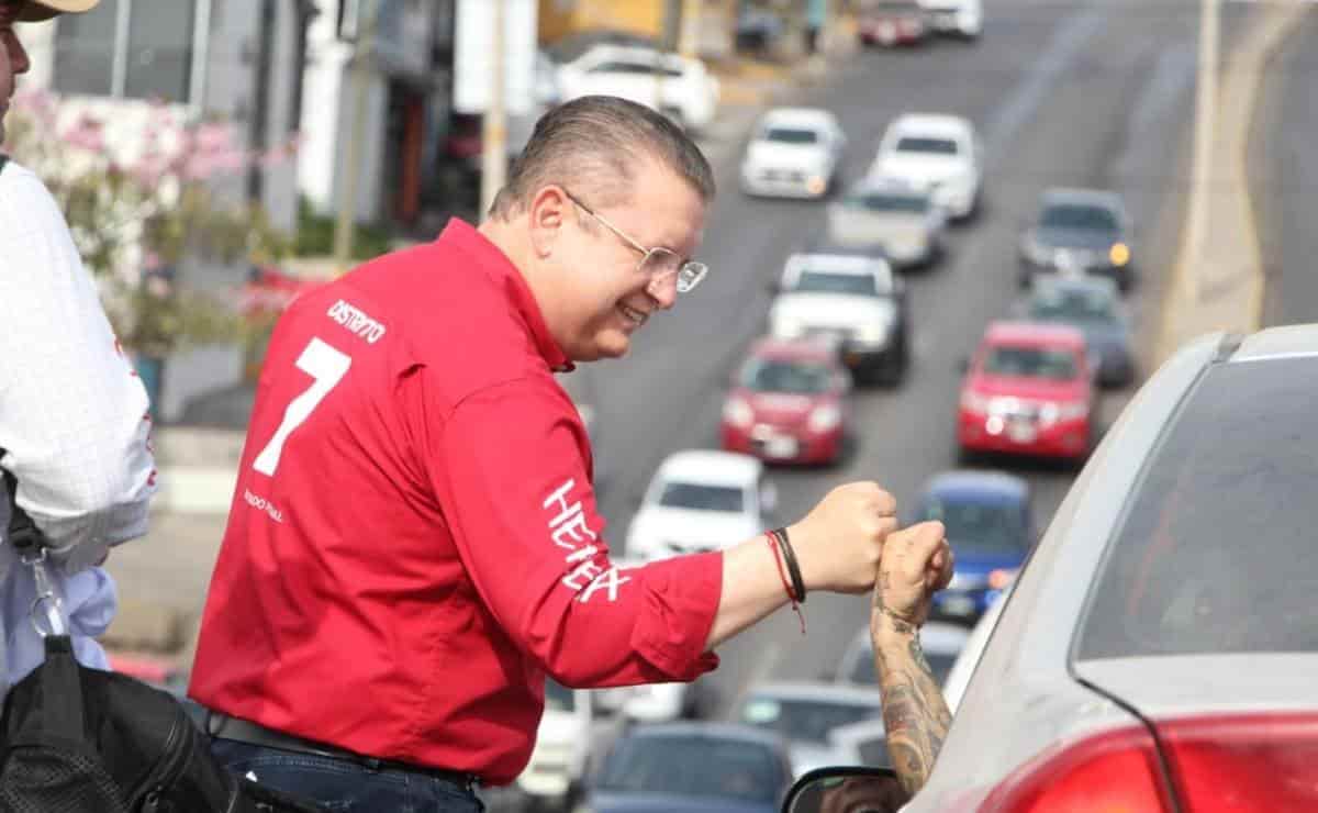 Noé Heredia promete la rehabilitación de 100 parques si gana las elecciones