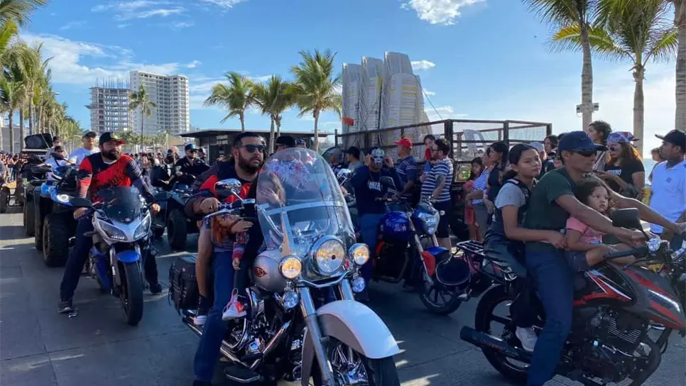 La Semana Internacional de la Moto 2024 en Mazatlán concluyó con saldo blanco, presume alcalde