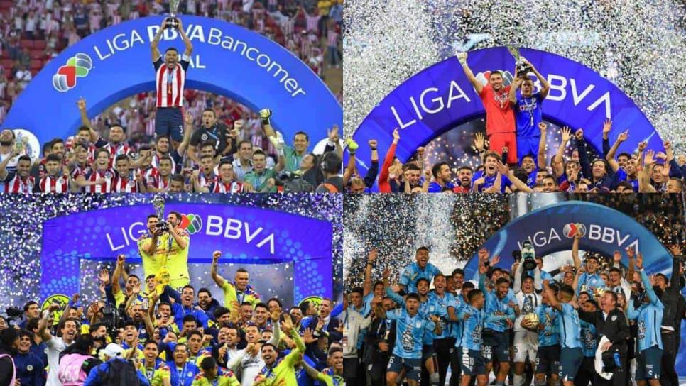 Liga MX: La última vez que cada equipo de la Liguilla del Clausura 2024 quedó campeón