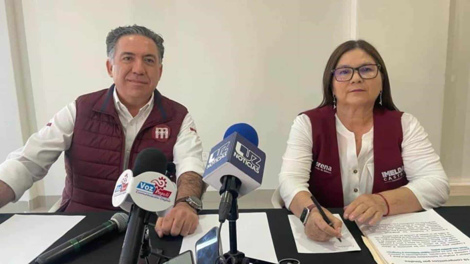 FOTO: Enrique Inzunza e Imelda Castro.