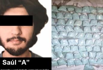Sentencian a joven de Culiacán a 8 años de prisión tras asegurarle pastillas de fentanilo