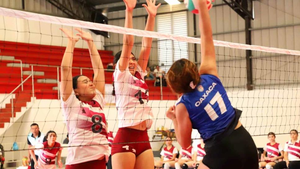 Gran inicio de Sinaloa en Voleibol de Sala de los Juegos Nacionales